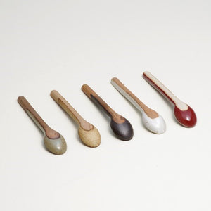 Shigaraki ceramic spoons